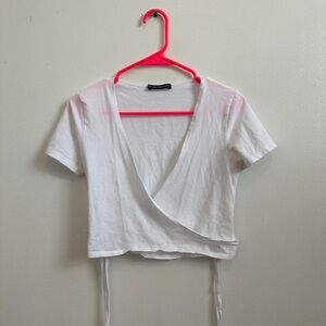 Brandy Melville Rae Wrap Top